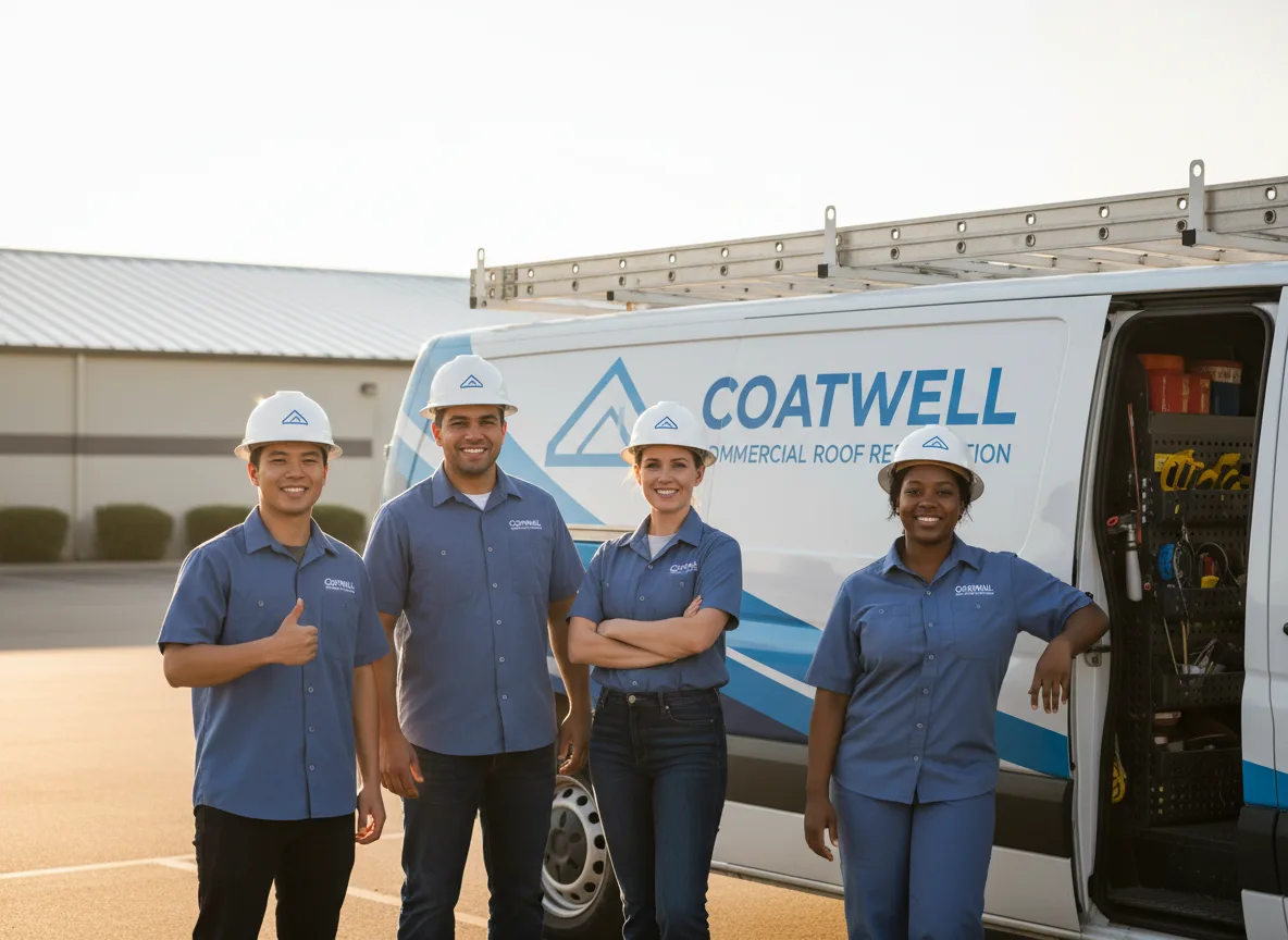 Commercial roof coating company in Catlin, IL